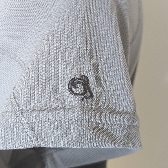 Women's Craghoppers Black And Grey Running Sport Top Size 6 8 Polyester - Picture 2 of 8